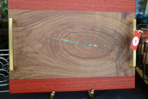 Walnut - Paduak Charcuterie Board