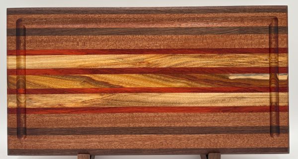 Exotic cutting board