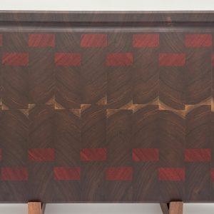 Walnut and Padauk End grain cutting board