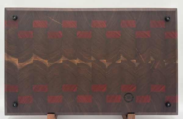 Walnut and Padauk End grain cutting board - Image 2